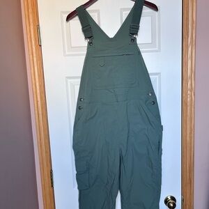 Duluth Trading Co Green Bib Overalls
